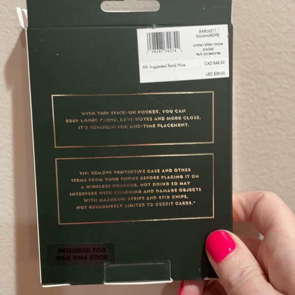 Kate Spade Sticker Pocket - Picture 2 of 3